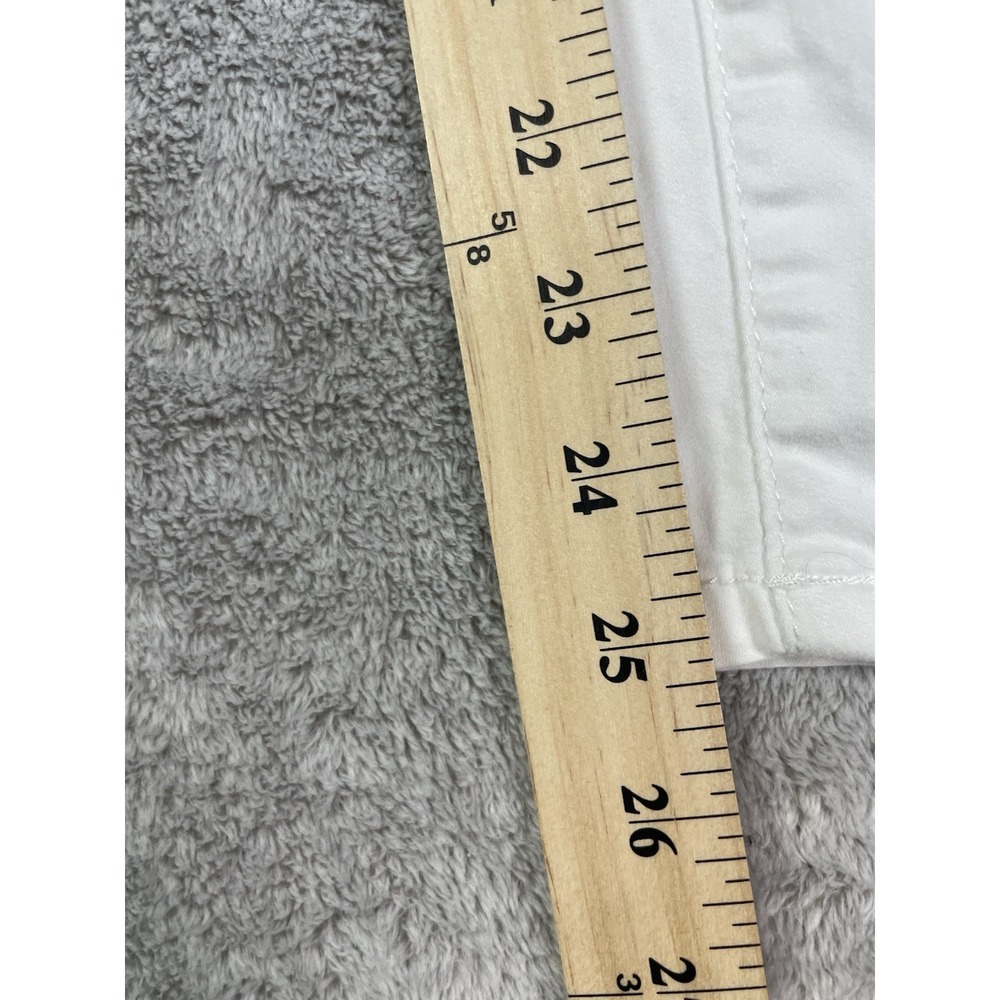 Buffalo David Bitton Jeans Womens 8 White Daily Mid Rise Stretch Skinny Ankle - Picture 10 of 12